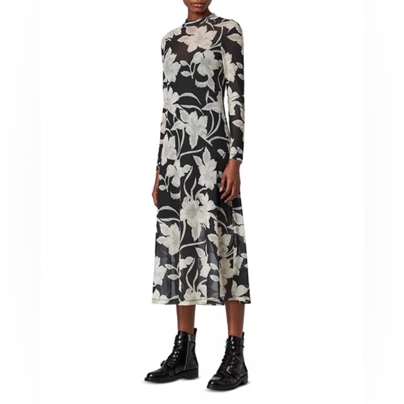 ALLSAINTS
Hanna Jardin Print Dress - Picture 1 of 12
